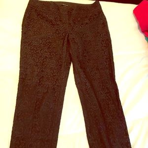 Ann Taylor lace dress pants